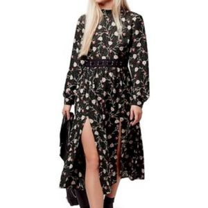 Topshop Victorian Tulip Floral dress